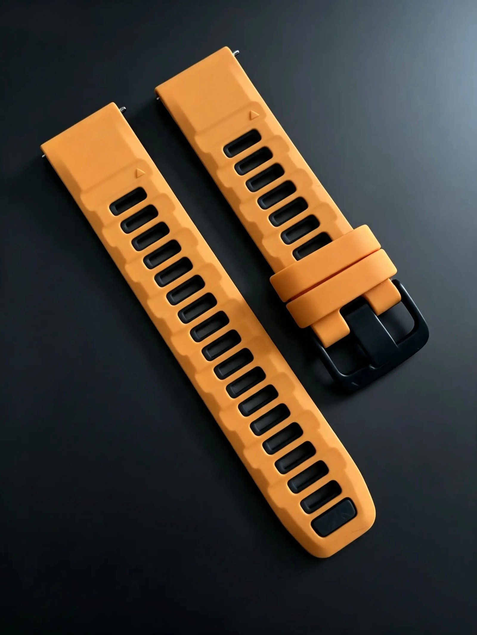 PULSO QUICK RELEASE 20 MM NARANJA/NEGRO