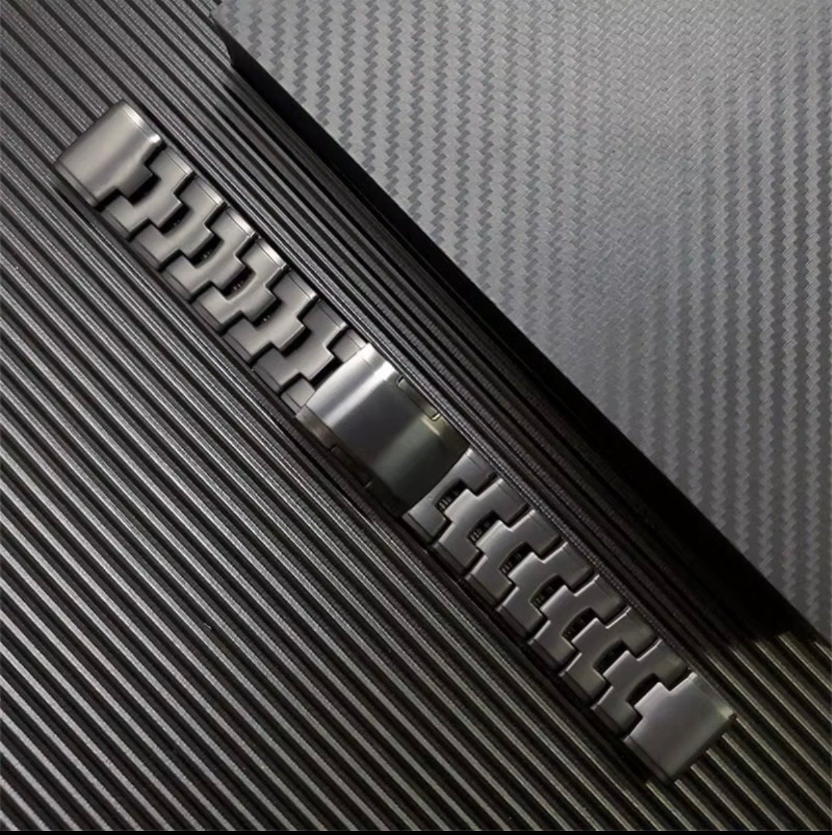 PULSO QUICKFIT TITANIO 26 MM CARBON