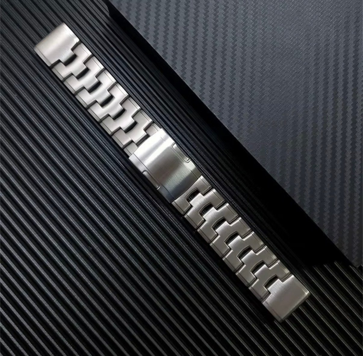 PULSO QUICKFIT TITANIO 22 MM SILVER