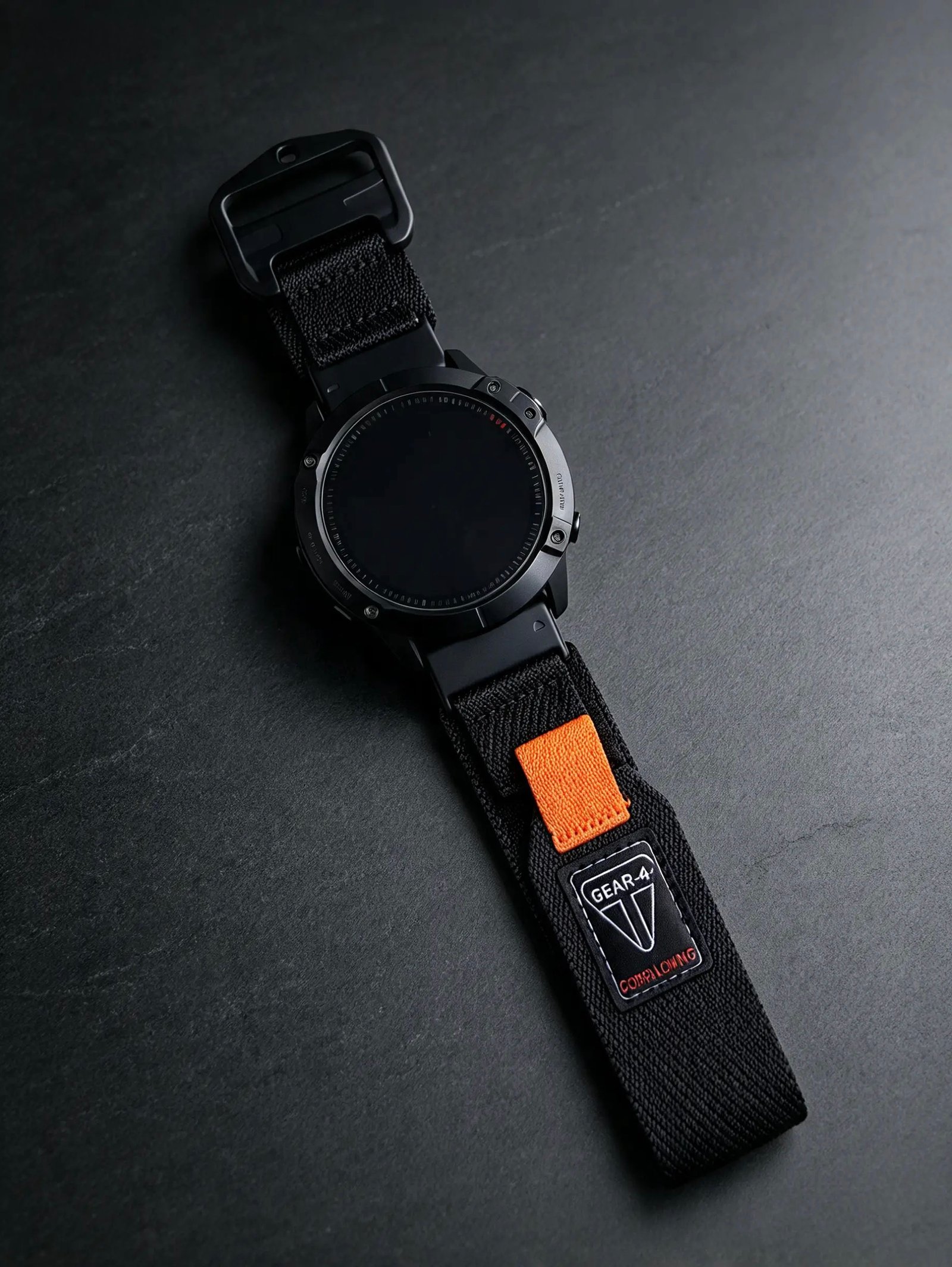 PULSO QUICKFIT VELCRO 26 MM GEAR 4 BLACK
