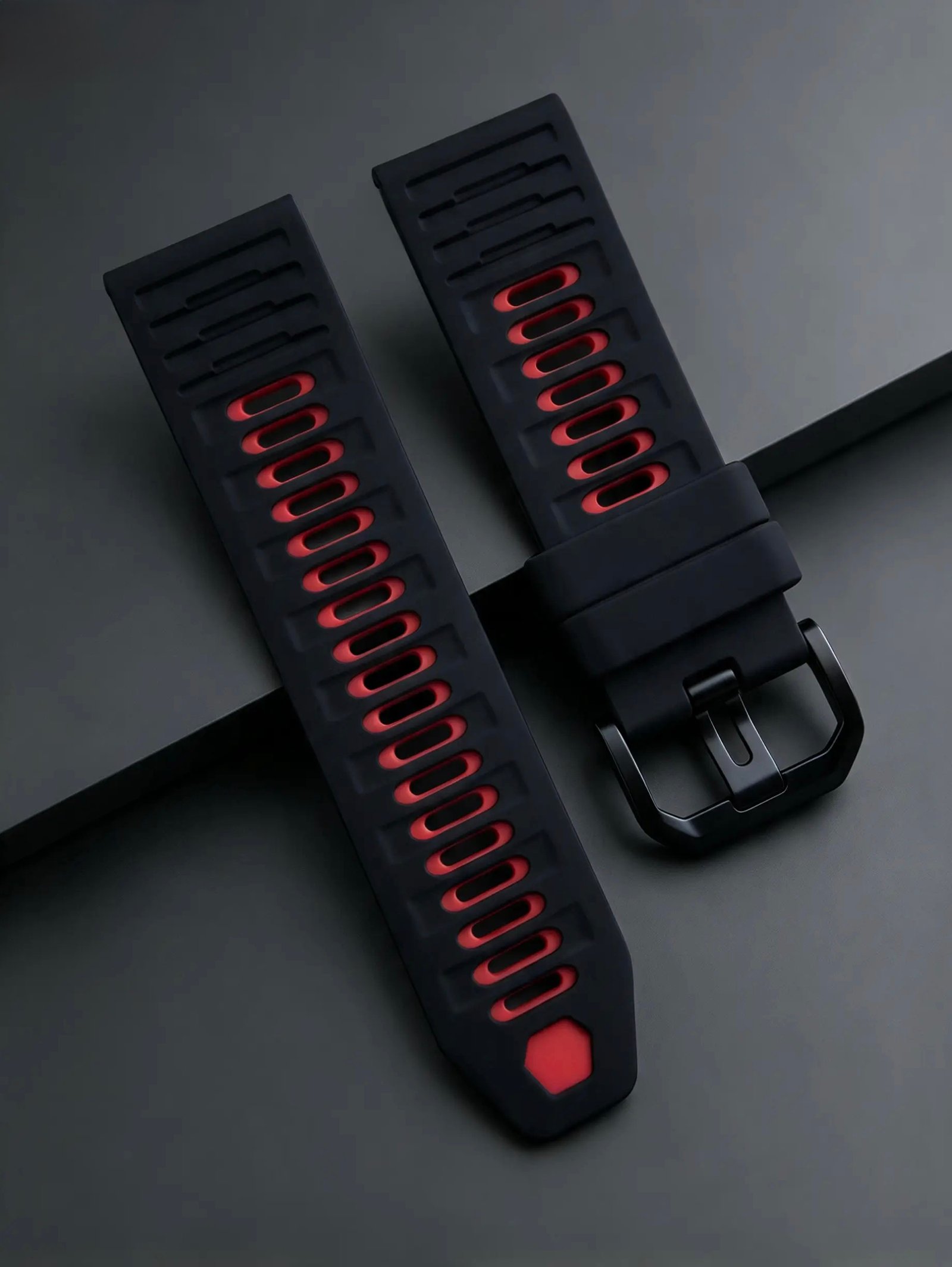 PULSO QUICKFIT LAVA RED 22 MM